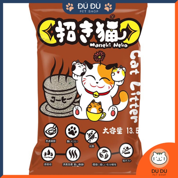 Cát Vệ Sinh Mèo Nhật Bản Maneki Neko 5L