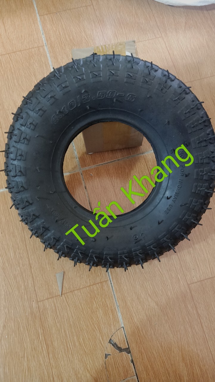 vỏ xe rùa , xe đẩy ký hiệu 4.10/350-6