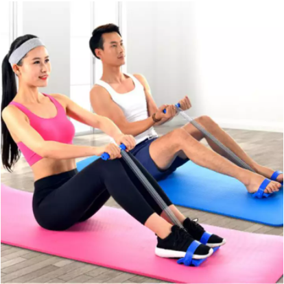 DDây kéo tập gập bụng đàn hồi đa năng cho nam nữ dụng cụ tập gym thể dục tại nhà Tummy Trimmer Đồ tập bụng ngực tay eo vai tiện dụng,Dây tập bụng lò xo tummy trump rèn luyện thể thao – dây tập cơ rèn luyện thể thao tại nhà –