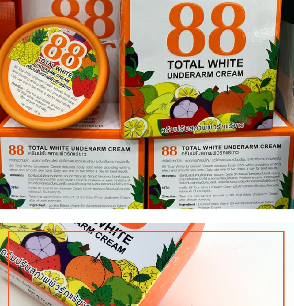 kem giảm thâm nách 88 thái lan
