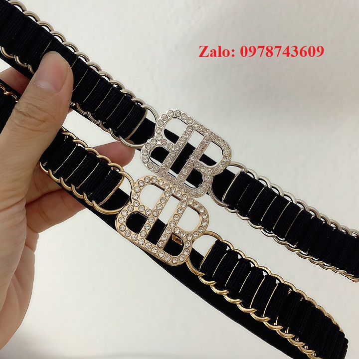 Đai váy kết 1.5cm đai chun co giãn