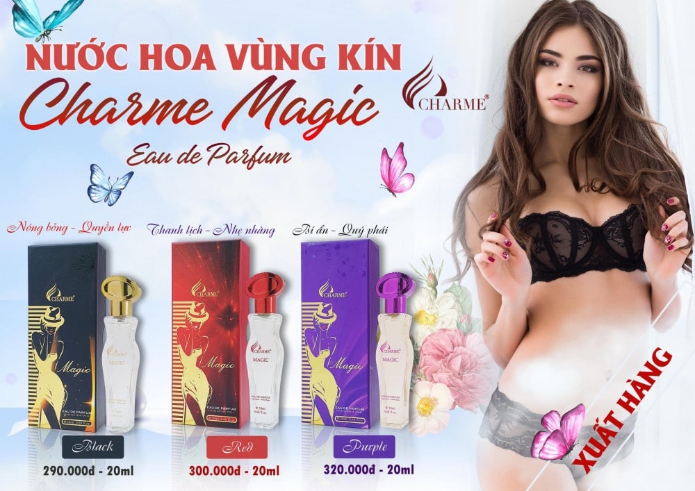 Nước hoa vùng kín Char.me Magic 20ml