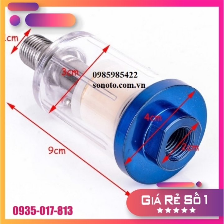 Lọc tách nước súng phun sơn