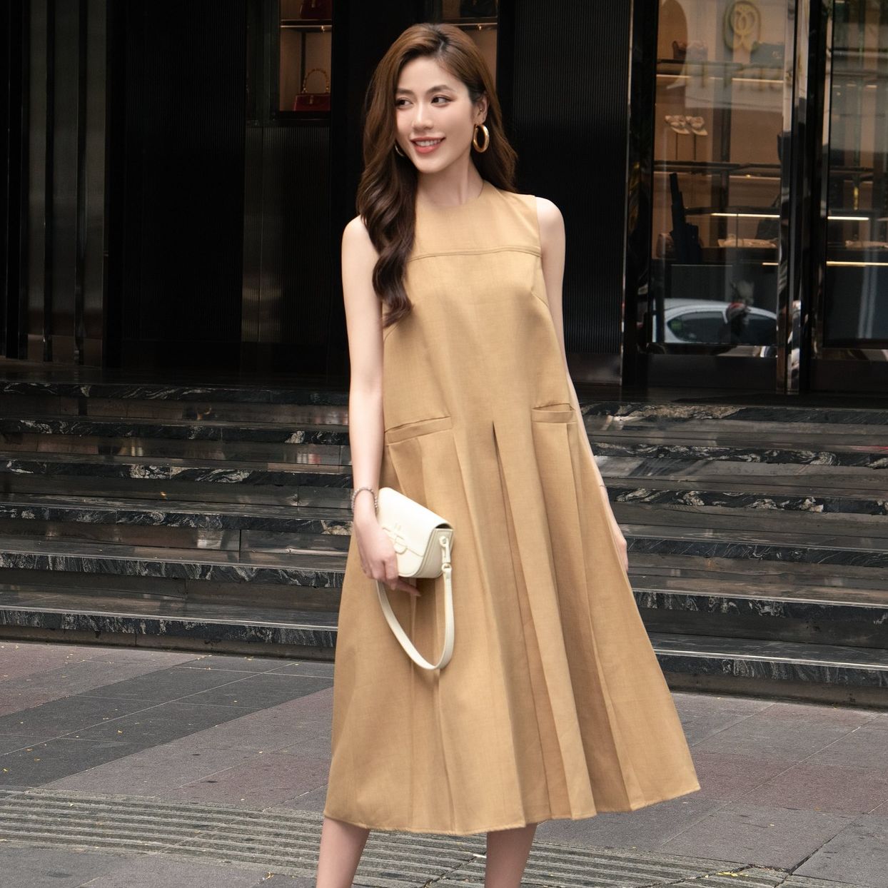 Voucher siêu sale 15% olv - đầm karyn loose dress