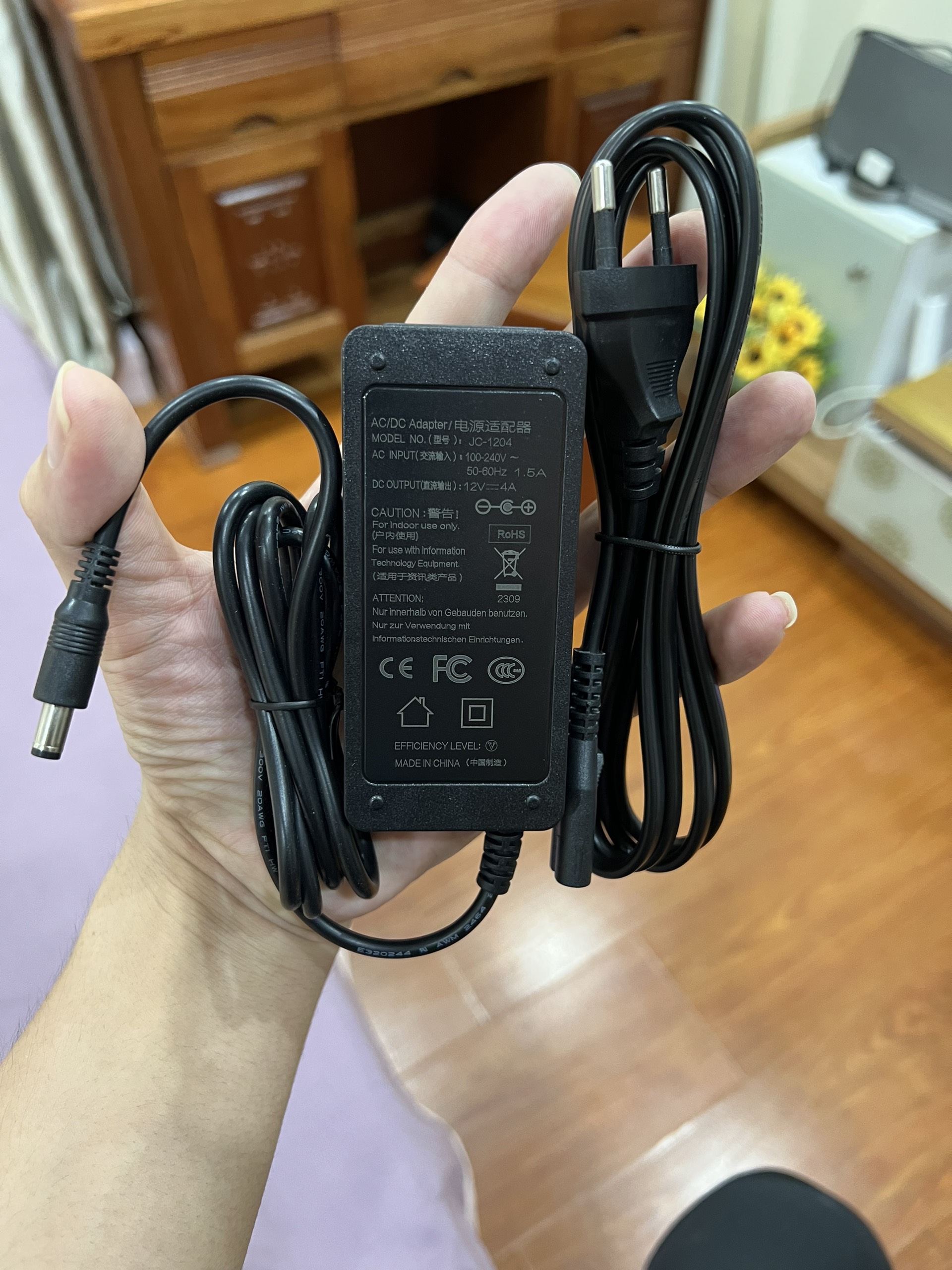 NGUỒN SẠC MÀN HÌNH MÁY TÍNH AOC 12V