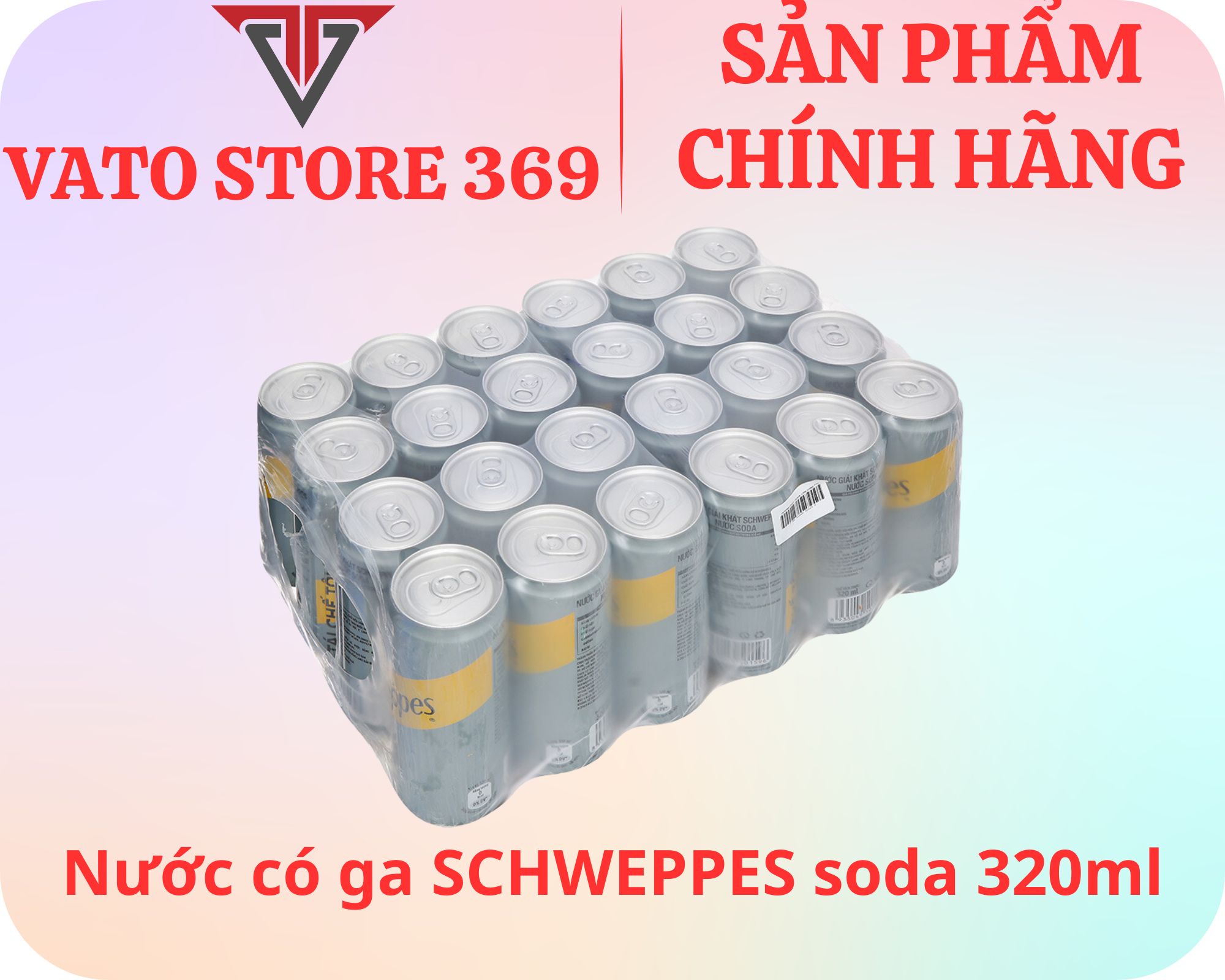 Nước soda SCHWEPPES lon 320ml