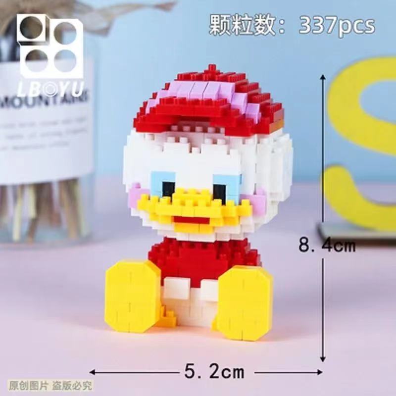 Bộ đồ chơi xếp hình lego mini hình vịt donald dành cho bé