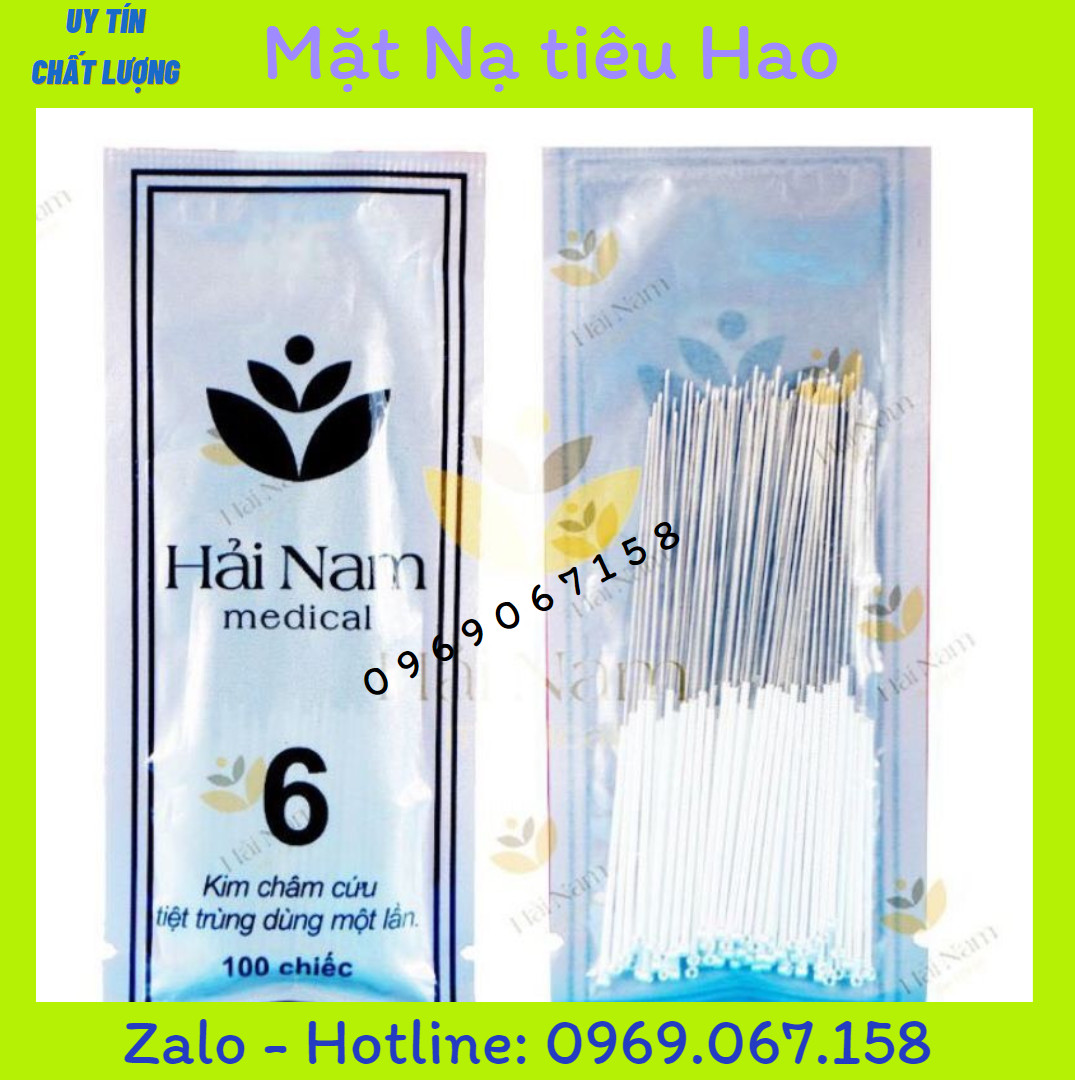 Kim châm cứu hải nam các sai gói 100 kim