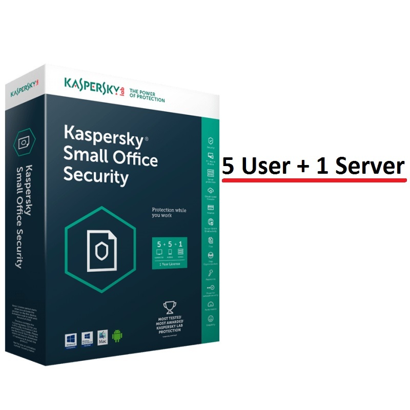 Bảng giá KASPERSKY SMALL OFFICE SECURITY 5PCs + 1 File Server Phong Vũ