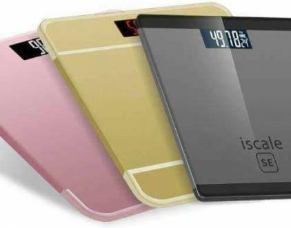 [ TẶNG KÈM PIN - BẢO HÀNH 1 ĐỔI 1 ] - CÂN SỨC KHOẺ ISCALE - CÂN ĐIỆN TỬ 180KG CAO CẤP