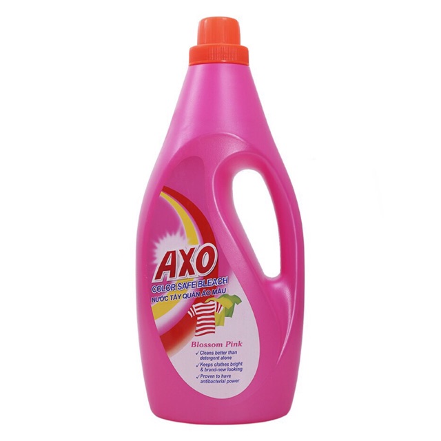 [Freeship] NƯỚC TẨY QUẦN ÁO MÀU AXO 1,8L