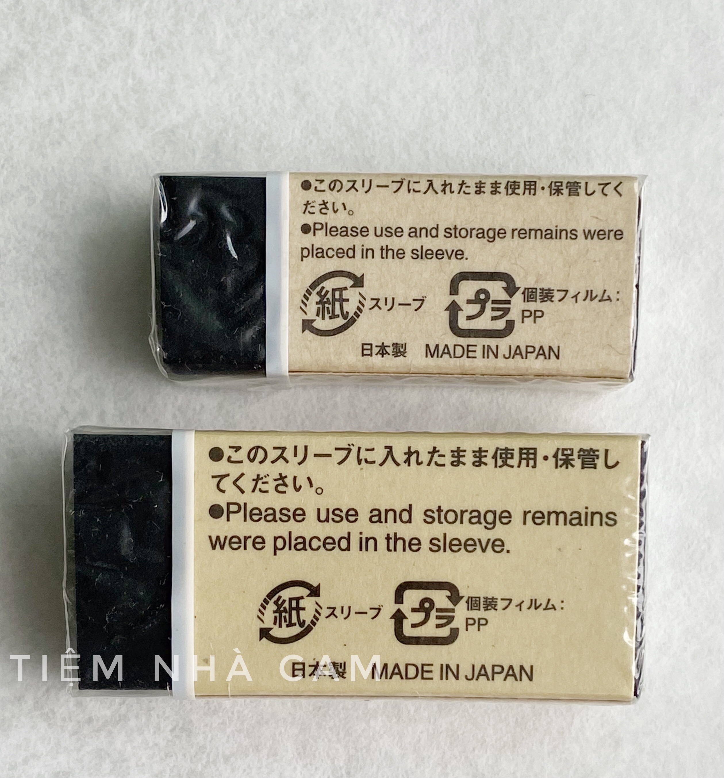GÔM TẨY PLASTIC CHUẨN MUJI NHẬT BẢN
