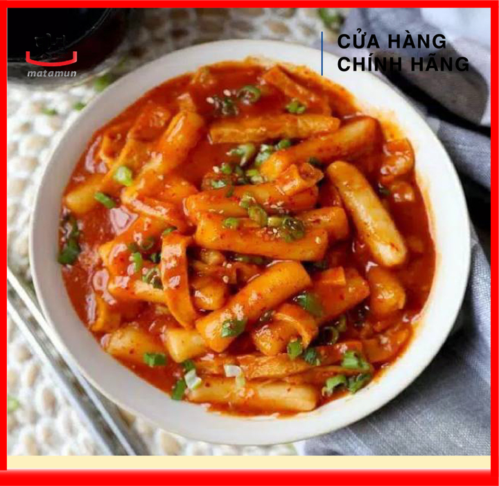 [ HÀNG CÔNG TY NHẬP KHẨU ] Bánh Gạo Matamun Tokpokki 600gr