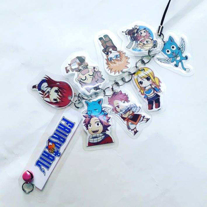 [HCM]Móc khóa anime manga Fairytail