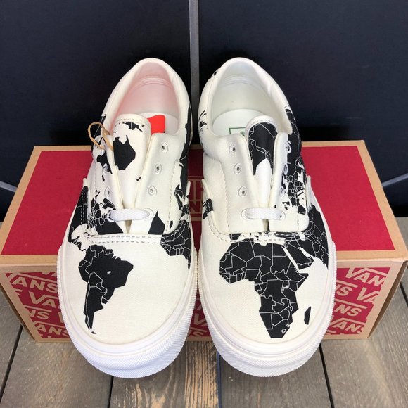 GIÀY VANS ERA SAVE OUR PLANET WHITE BLACK