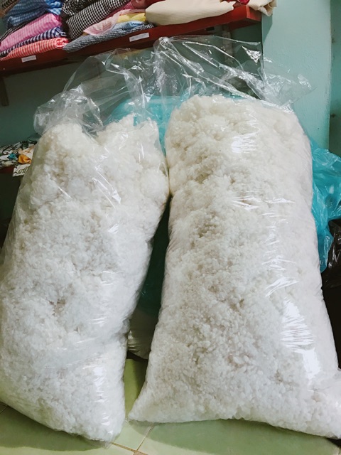 bông hạt(bông bi) nhồi gối,thú 1kg