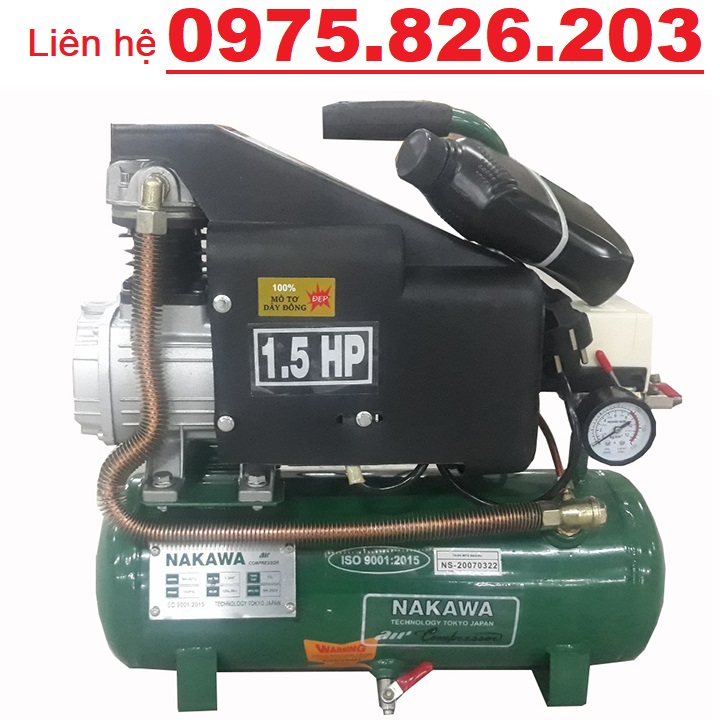 Máy Nén Khí Có Dầu Liền Trục Nakawa NK - 4212 1.5HP