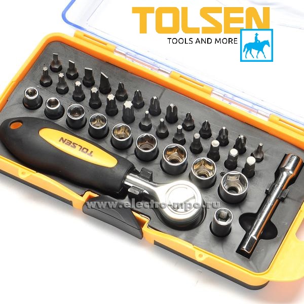 [HCM]Bộ Dụng Cụ 38 Đầu Vít Tuýp TOLSEN 20035