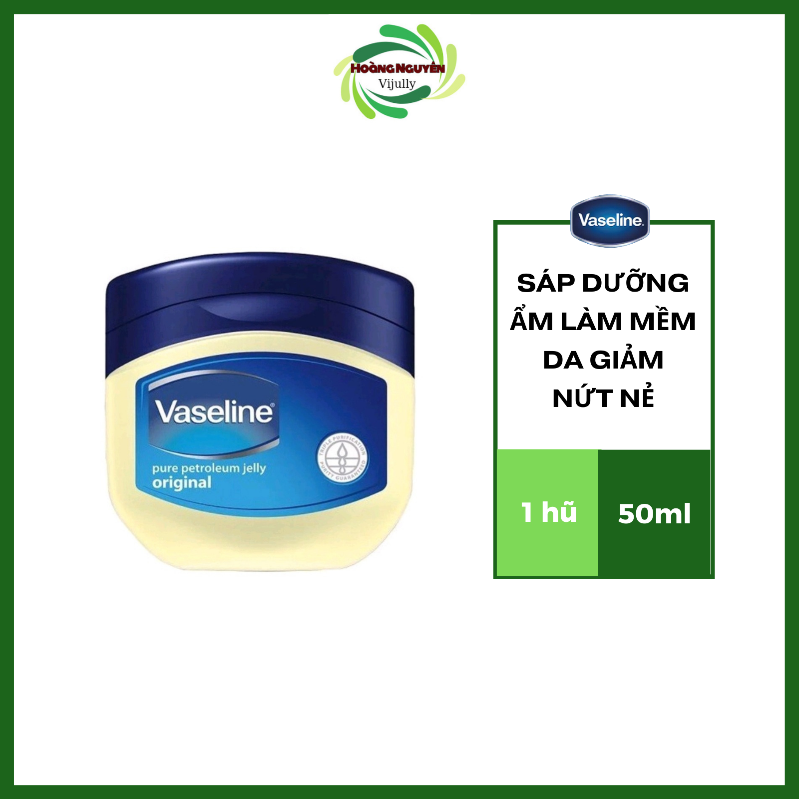Sáp dưỡng ẩm Vaseline 50ml