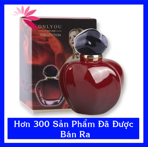 Nước hoa nữ táo đỏ ONLY YOU 30ml Nh22 hàng nội địa cao cấp sang trọng, bí ẩn và đầy quyến rũ. Tặng nước hoa 40k