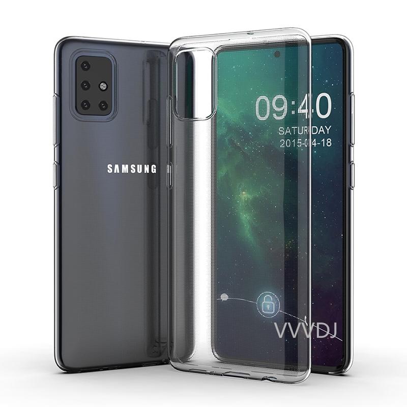 Ốp dẻo trong suốt Samsung A71 (Loại đẹp A+)
