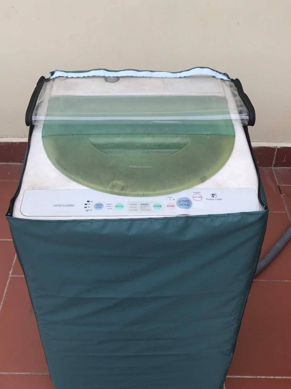 Vỏ bọc máy giặt cửa trên, cửa đứng