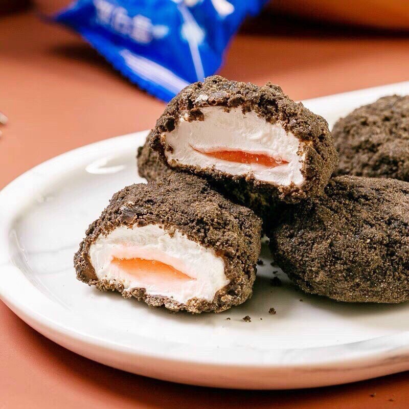 Bánh Oreo Socola Nhân Dâu Kung Fu 100g