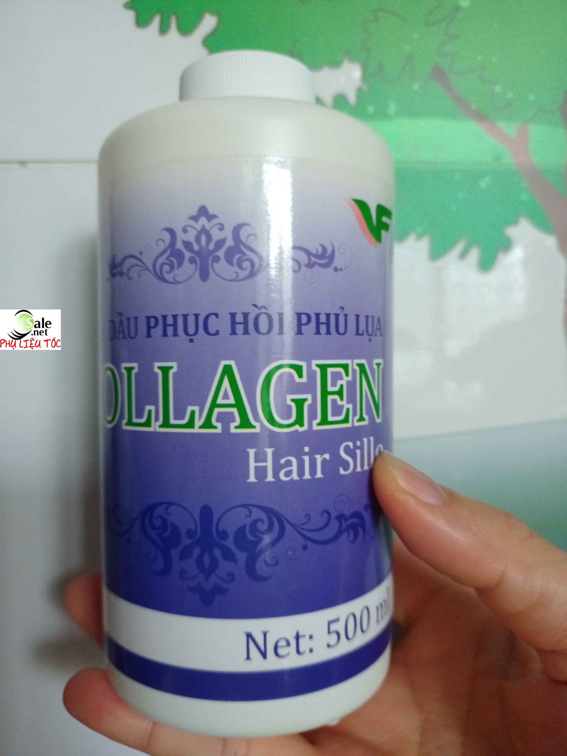 500ml Tinh dầu phục hồi phủ lụa collagen hair sille
