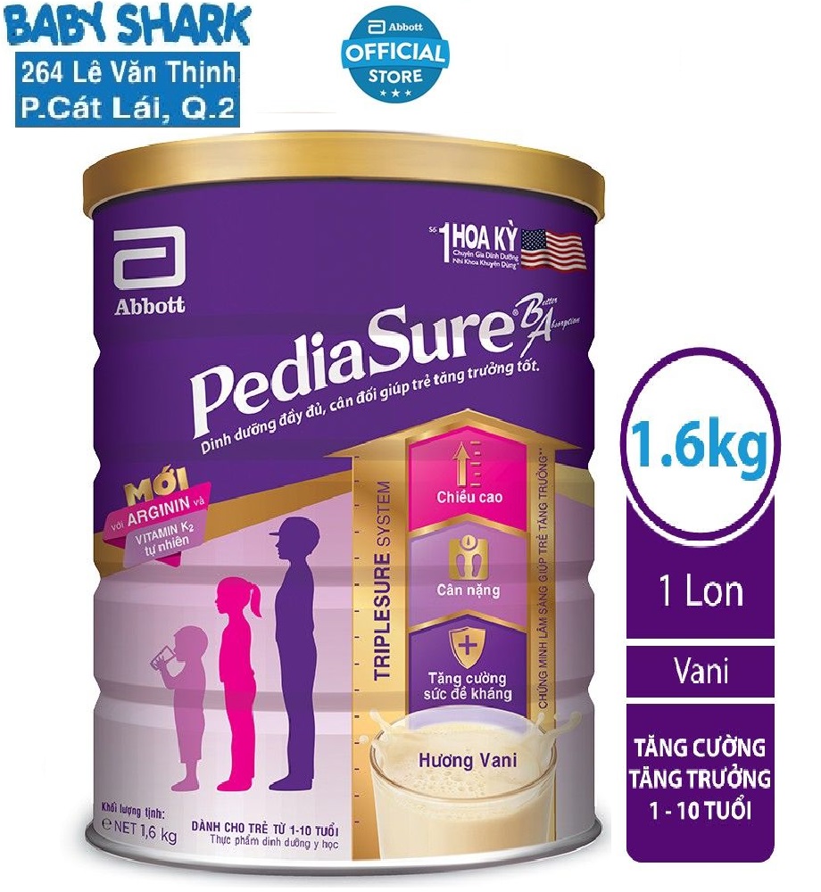 Sữa bột Abbott Pediasure B/A 850g HSD 1/2024