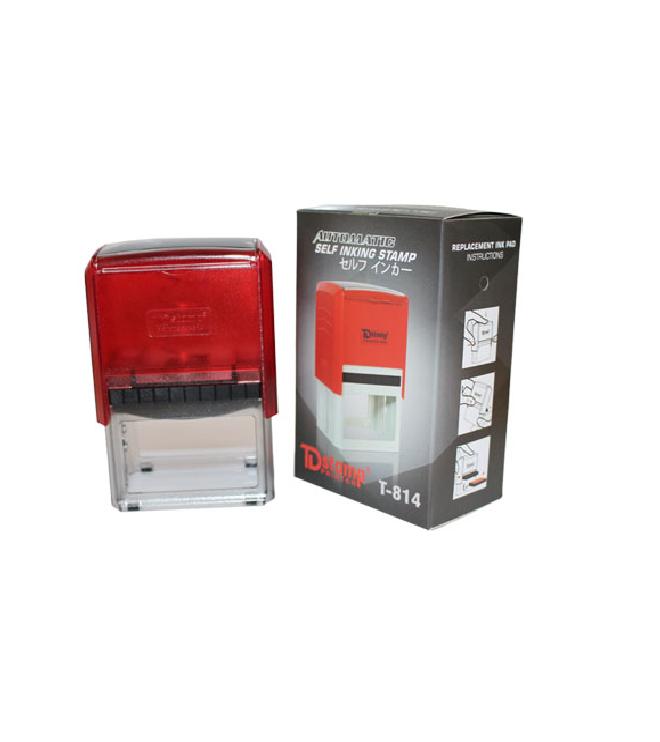 [HCM]Dấu TD Stamp T-814 KT 40x65mm