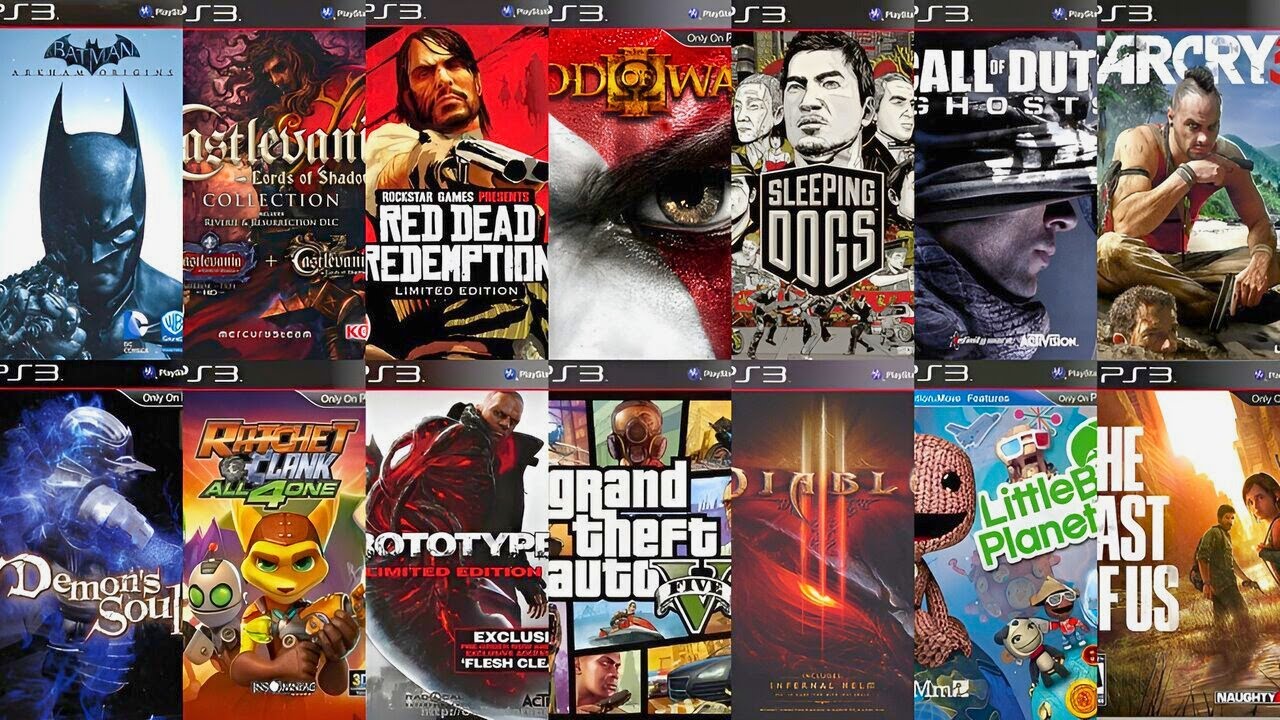 Ổ Cứng Sẵn Game Dành Cho Máy Chơi Game PS3