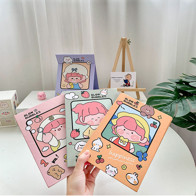 Gương Gấp Để Bàn Hoạt Hình Dễ Thương