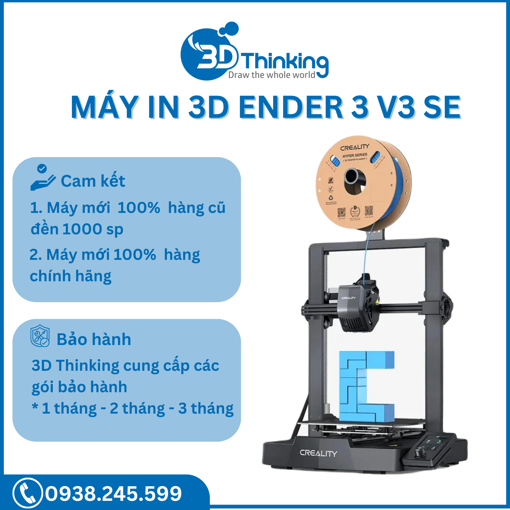 Máy in 3d Ender 3 V3-SE