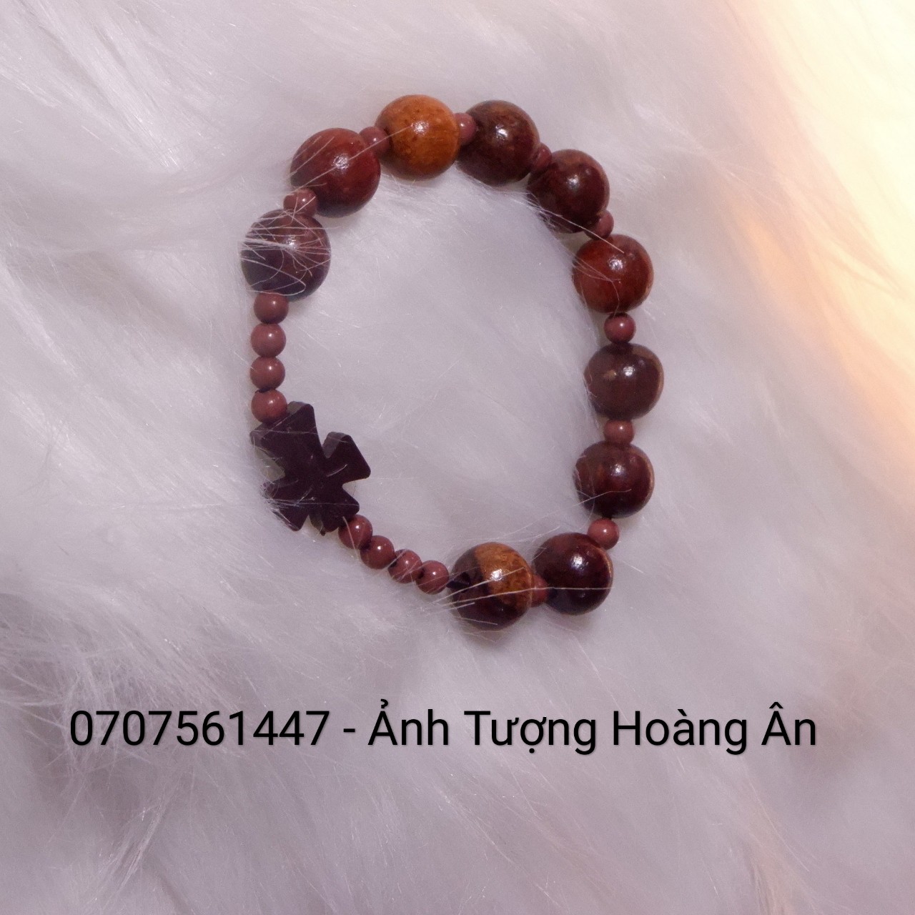 VÒNG TAY CHUỖI HẠT MÂN CÔI BẰNG GỖ