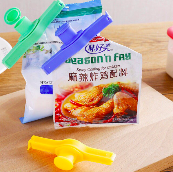 Combo 10 kẹp niêm phong miệng túi thực phẩm đa năng (Màu ngẫu nhiên)
