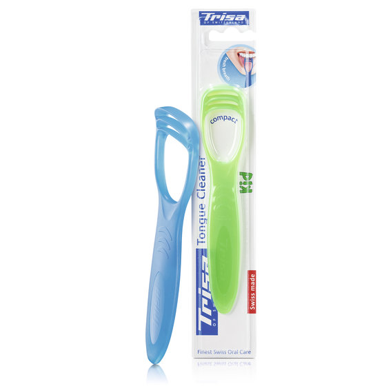 Dụng cụ cạo lưỡi Trisa Compact (nhỏ gọn)