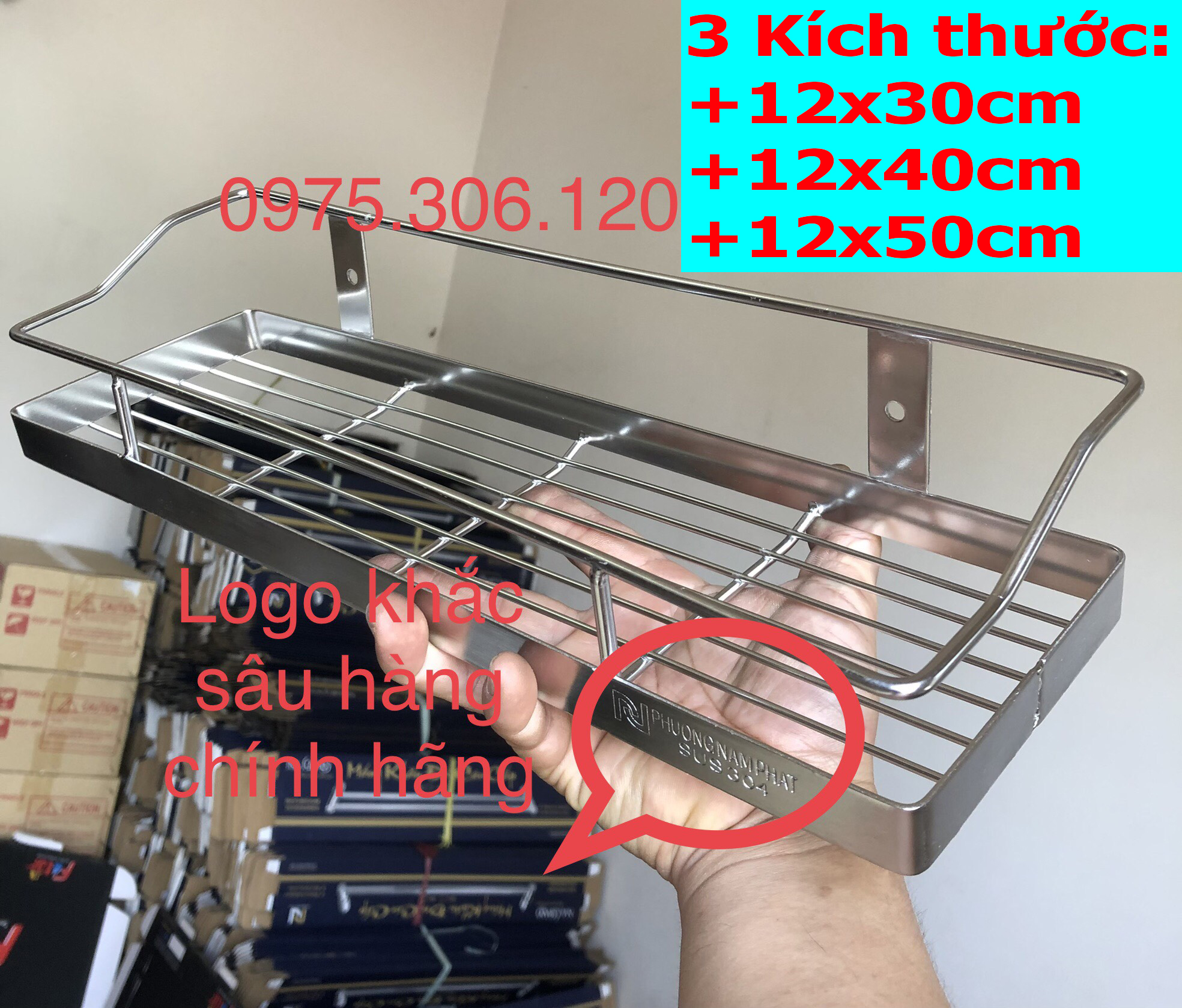 [HCM][HÀNG THƯƠNG HIỆU] Kệ GIA VỊ inox 304 chuẩn tốt Trong nhà bếp treo tường KỆ THẲNG 1 TẦNG LƯỚI tăm đặc dày to sáng hàng đặt xưởng không phải hàng chợ
