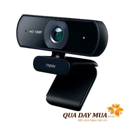 [HCM]Webcam Usb tích hợp micro Rapoo c200 độ phân giải HD 720P Hàng chính hãng