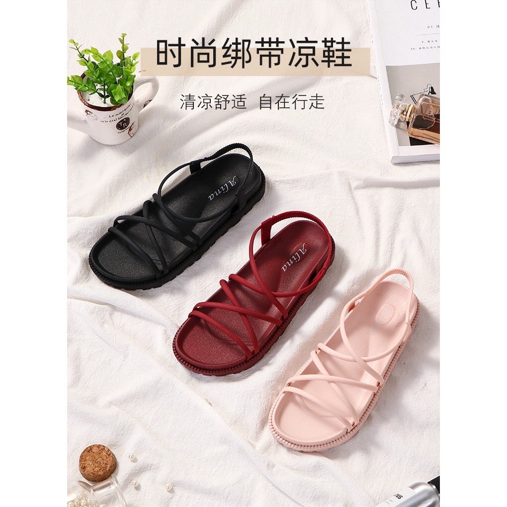 giày D27 búp bê trong suốt nơ tiểu thư