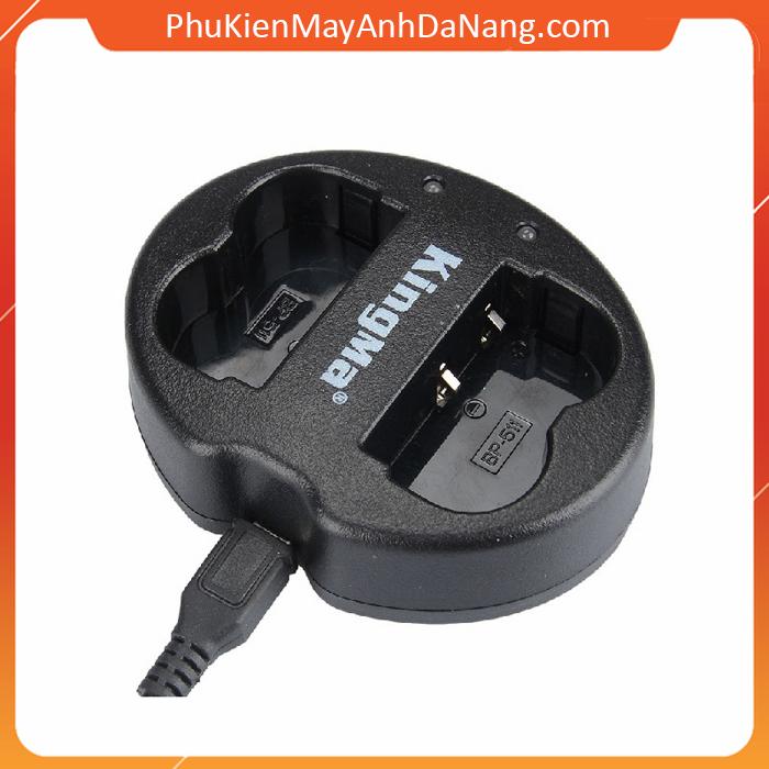 Sạc đôi 2 pin KingMa cho pin Canon BP-511a
