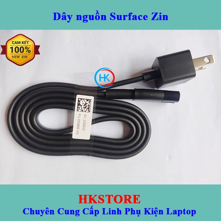 [Mã ELHA9 giảm 15% đơn 50K] Cáp Sạc - Dây Nguồn Surface Pro 4 Latop Book Số 8