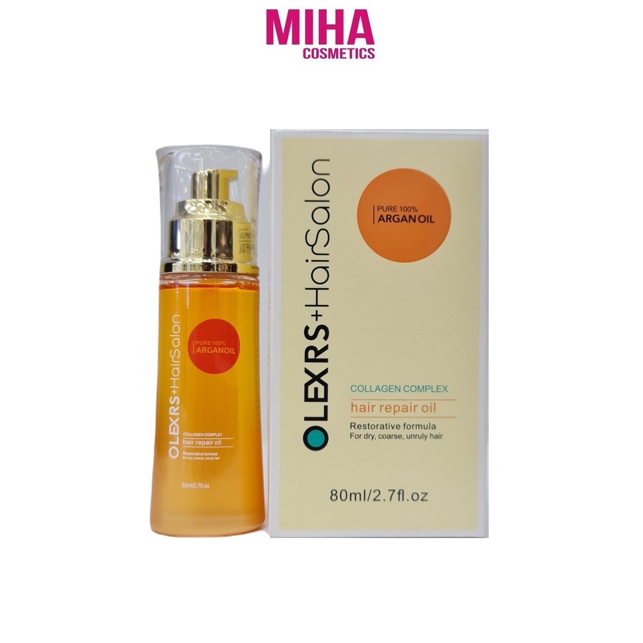 Tinh chất dưỡng tóc bóng mượt vào nếp olexrs 80ml