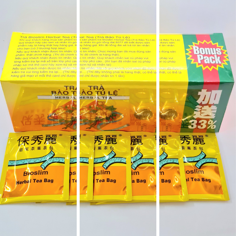 TRÀ GIẢM CÂN BIOSLIM (BẢO TÚ LỆ )