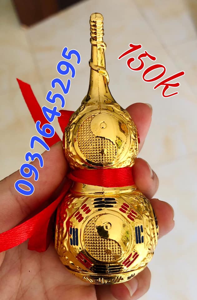 Bình hồ lô đúc đồng cao cấp 9cm