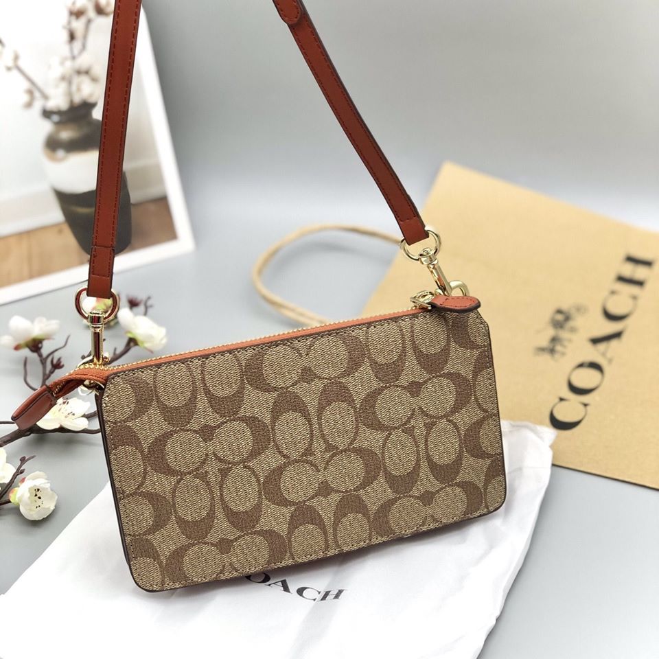 [HCM]CLUTCH COACH MINI KÈM VÍ ?? code: Coach 37458