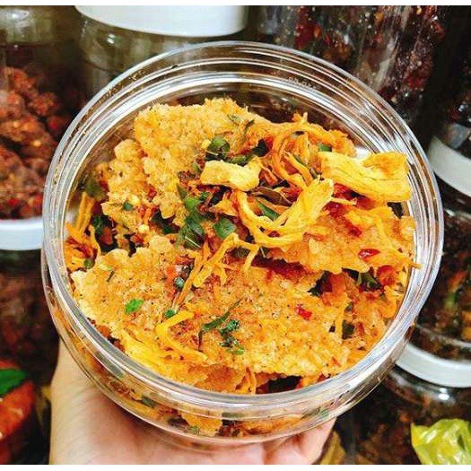 500Gr Cơm Cháy Chiên Mắm Lắc Khô Gà