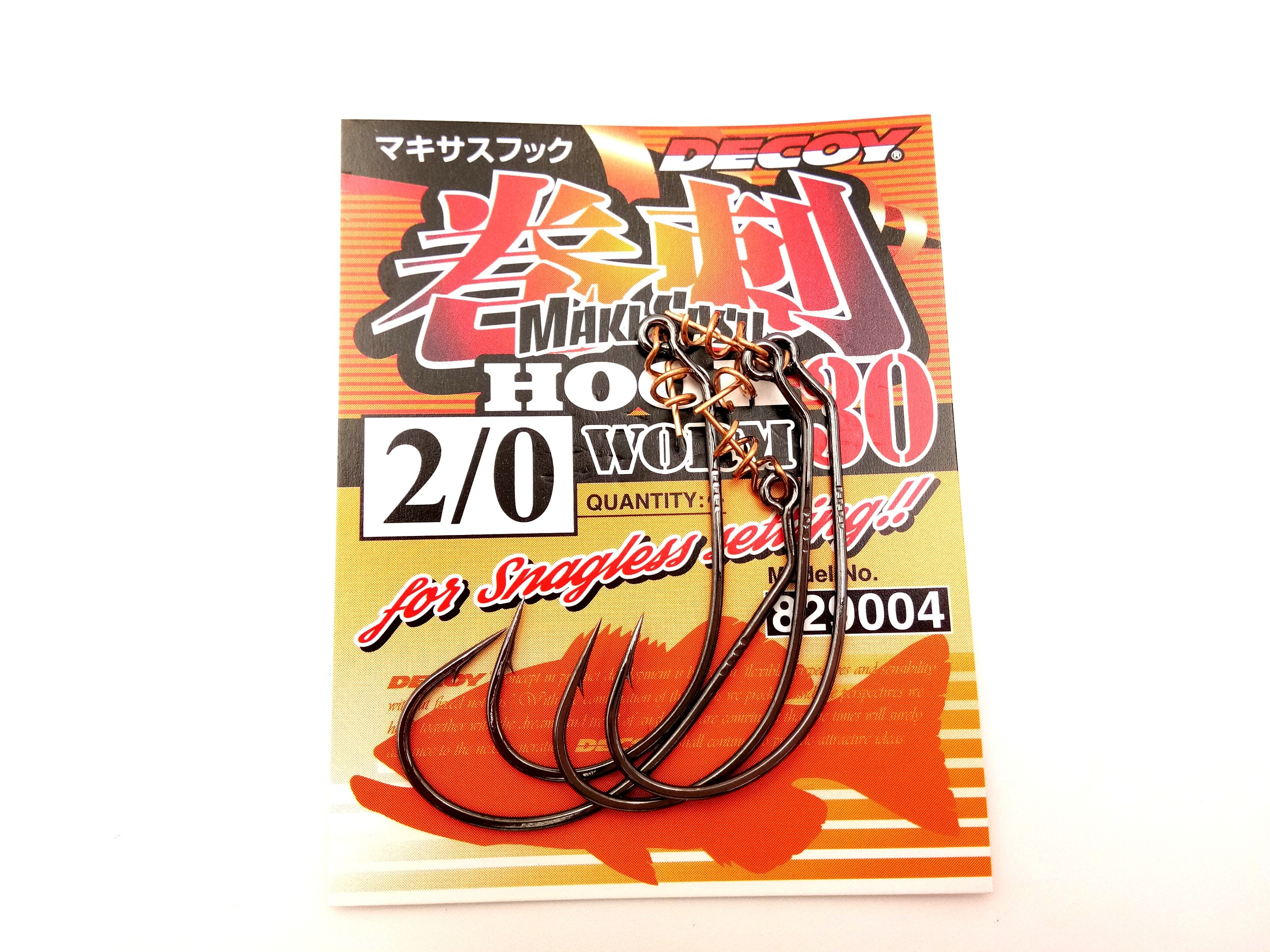 Lưỡi Decoy Maki sasu hook worm 30