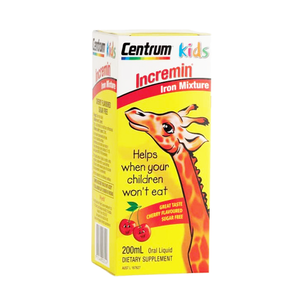 Centrum Kids Incremin Syrup for Children with Anorexia 200ml Australia