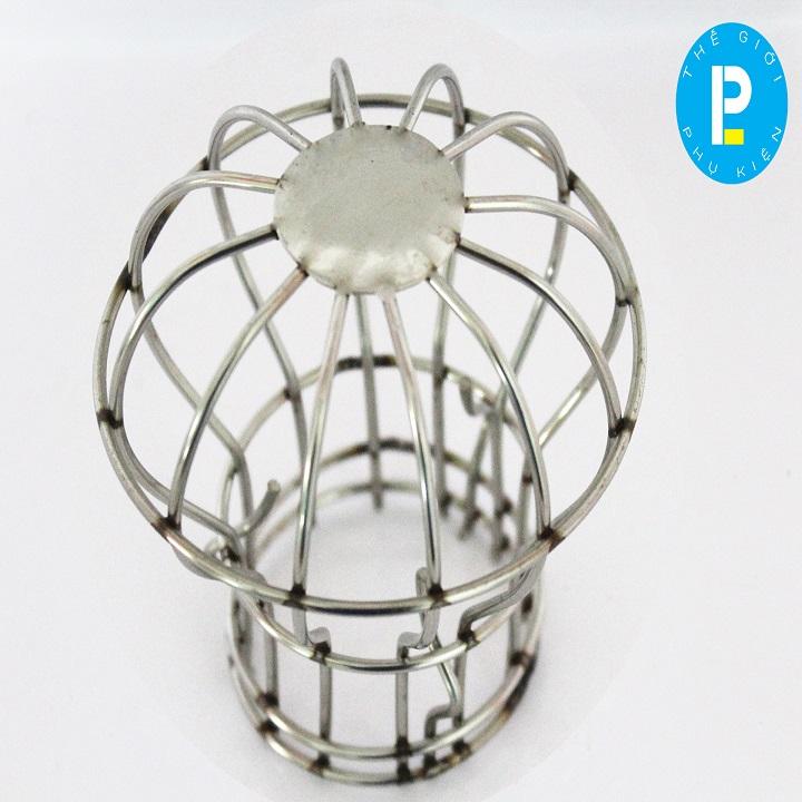 Quả Cầu Lọc Rác (Phi 90, Inox 304) Sử Dụng Trên Sân Thượng, Hành Lang, Sân Vườn