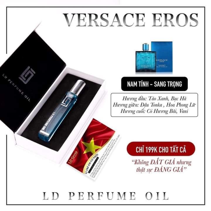Nước Hoa Pháp LD11 VERSACE EROS 12ml LD PERFUME OIL